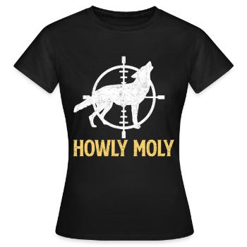Coyote Hunt Coyote Hunter Yote - T-shirt Femme - noir - Devant - AI Model Female 172 dark (172cm)