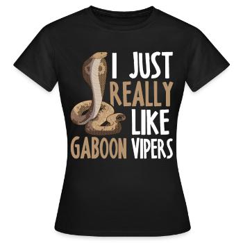 Snake owners - Women's T-Shirt - black - Front - AI Model Female 172 dark (172cm)