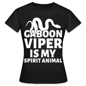 Snake owners - Women's T-Shirt - black - Front - AI Model Female 172 dark (172cm)
