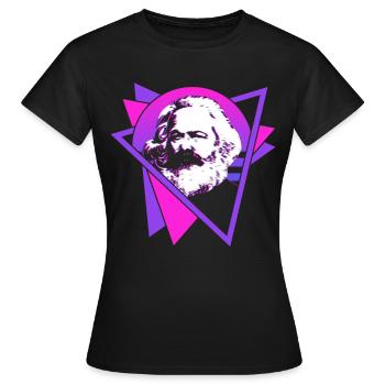 Socialisme socialiste Communisme communiste - T-shirt Femme - noir - Devant - AI Model Female 172 dark (172cm)