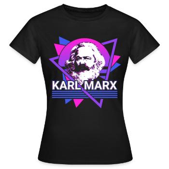 Socialisme socialiste Communisme communiste - T-shirt Femme - noir - Devant - AI Model Female 172 dark (172cm)