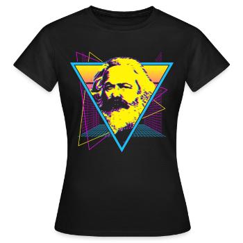 Socialisme socialiste Communisme communiste - T-shirt Femme - noir - Devant - AI Model Female 172 dark (172cm)