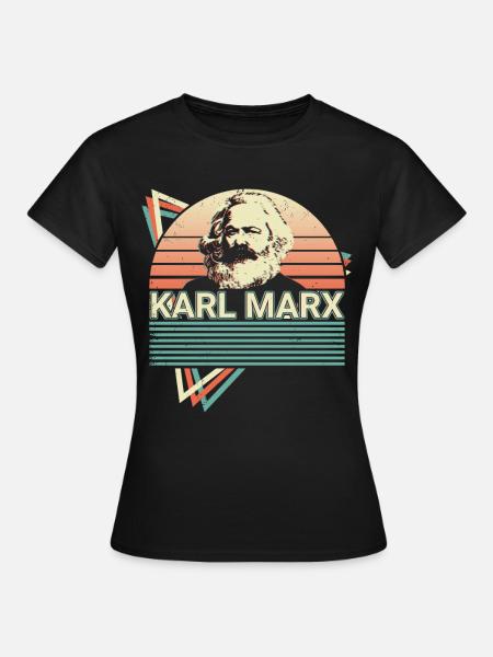 Sozialistisch Sozialismus Kommunistisch Kommunismu - Dame-T-shirt - sort