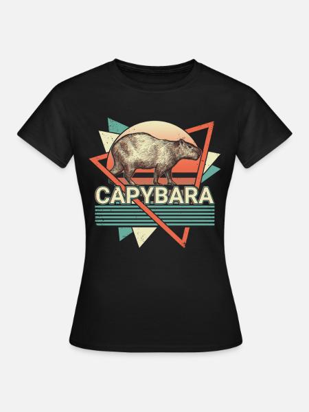 Chupacabra Krypto Kryptozoologie Retro - Frauen T-Shirt - Schwarz