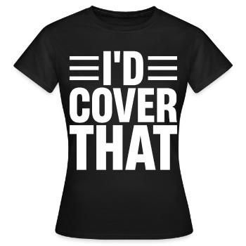 Drôle de courtier d’assurance - T-shirt Femme - noir - Devant - AI Model Female 172 dark (172cm)