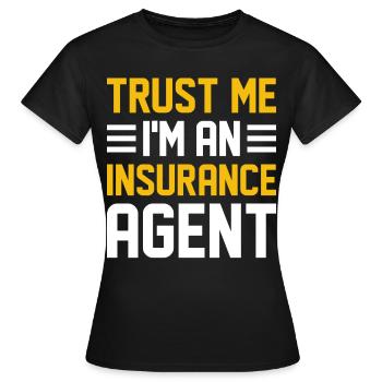 Courtier bizarre - T-shirt Femme - noir - Devant - AI Model Female 172 dark (172cm)