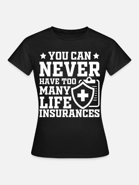Funny Agent Broker - Frauen T-Shirt - Schwarz