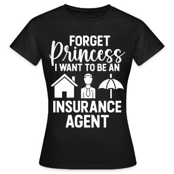 Courtier bizarre - T-shirt Femme - noir - Devant - AI Model Female 172 dark (172cm)
