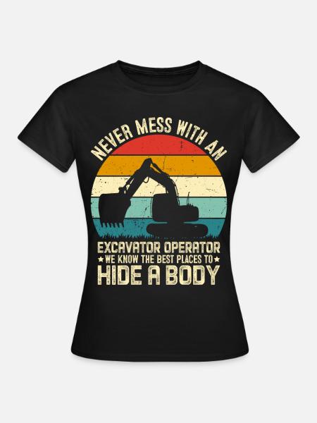 Lustige HEO - Frauen T-Shirt - Schwarz