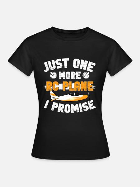 RC-Flugzeug RC-Flugzeug - Frauen T-Shirt - Schwarz