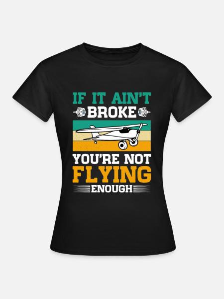 RC-Flugzeug RC-Flugzeug - Frauen T-Shirt - Schwarz