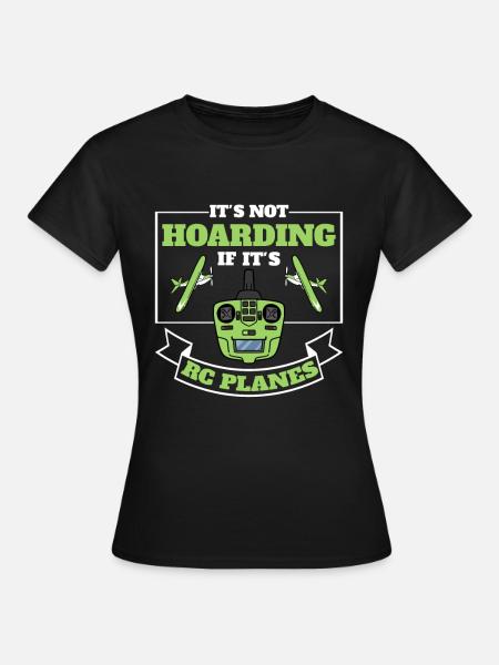 RC-Flugzeug RC-Flugzeug - Frauen T-Shirt - Schwarz