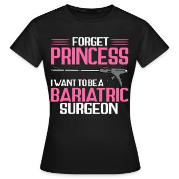 Drôles de chirurgies de l’estomac - T-shirt Femme - noir - Devant - AI Model Female 172 dark (172cm)