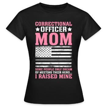 Prison - Women's T-Shirt - black - Front - AI Model Female 172 dark (172cm)