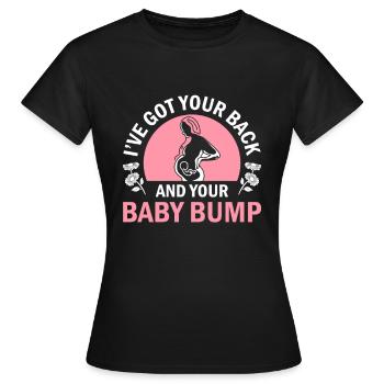 Doula Nurse Midwife - Women's T-Shirt - black - Front - AI Model Female 172 dark (172cm)