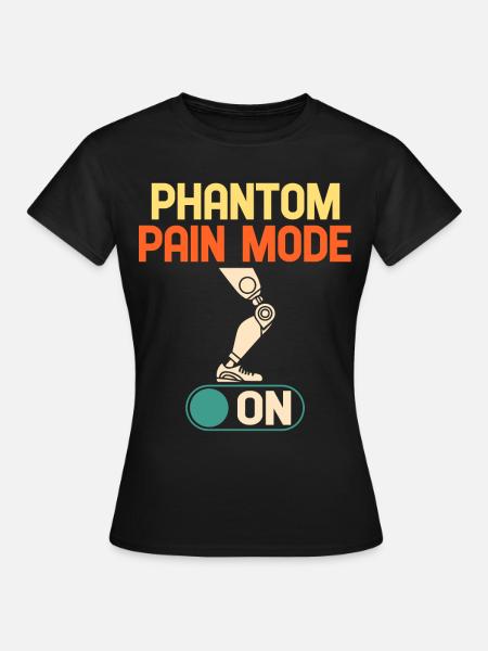 Beinprothese Amputierter Amputation - Frauen T-Shirt - Schwarz