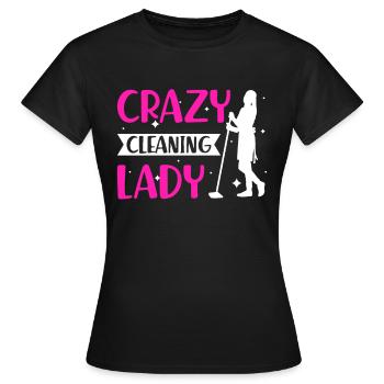 Week of Appreciation for Housekeeping - Women's T-Shirt - black - Front - AI Model Female 172 dark (172cm)
