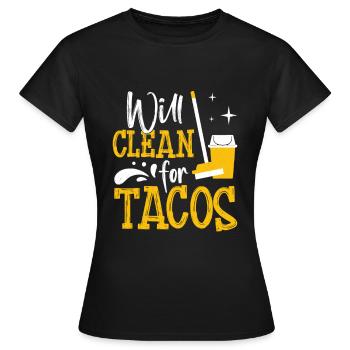 Week of Appreciation for Housekeeping - Women's T-Shirt - black - Front - AI Model Female 172 dark (172cm)