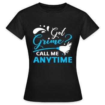 Week of Appreciation for Housekeeping - Women's T-Shirt - black - Front - AI Model Female 172 dark (172cm)