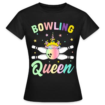 Chapeau melon - T-shirt Femme - noir - Devant - AI Model Female 172 dark (172cm)