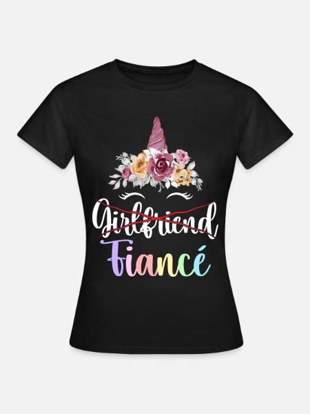 Verlobung Brautparty - Frauen T-Shirt - Schwarz