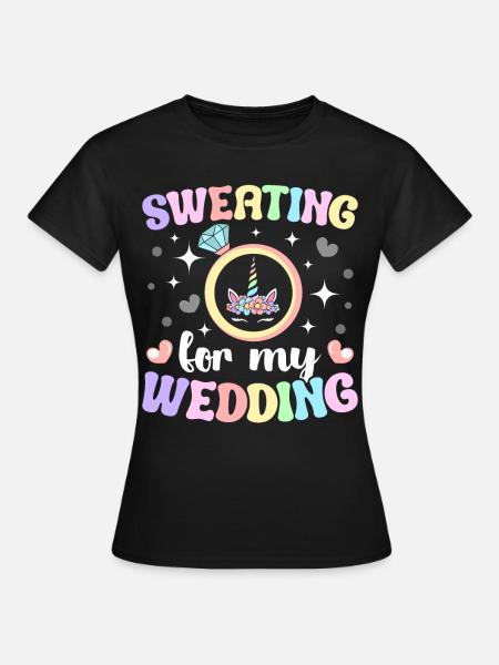 Hochzeit Brautparty - Frauen T-Shirt - Schwarz