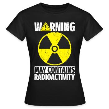 Centrale nucléaire Ingénieur nucléaire - T-shirt Femme - noir - Devant - AI Model Female 172 dark (172cm)