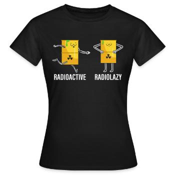 Centrale nucléaire Ingénieur nucléaire - T-shirt Femme - noir - Devant - AI Model Female 172 dark (172cm)
