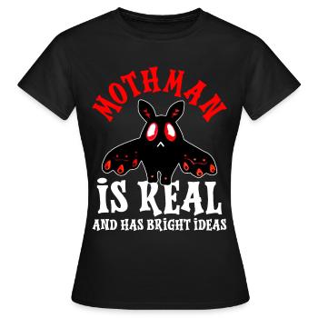 Cryptozoologie cryptide - T-shirt Femme - noir - Devant - AI Model Female 172 dark (172cm)