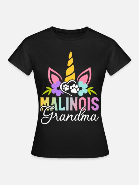 Belgischer Malinois Hund - Frauen T-Shirt - Schwarz