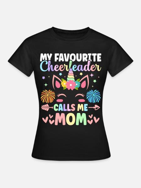 Cheerleading Cheer - Frauen T-Shirt - Schwarz