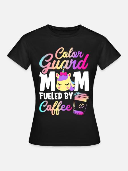 Weibliche Fahnenwache - Frauen T-Shirt - Schwarz
