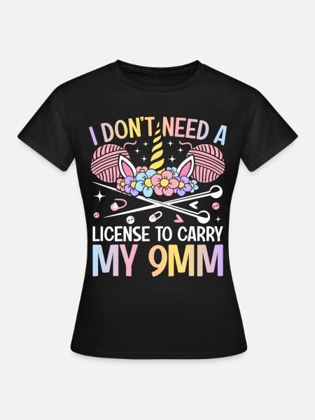 Häkeln Häkler Stricken - Frauen T-Shirt - Schwarz