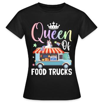 Weiblich - Frauen T-Shirt - Schwarz - Vorne - AI Model Female 172 dark (172cm)