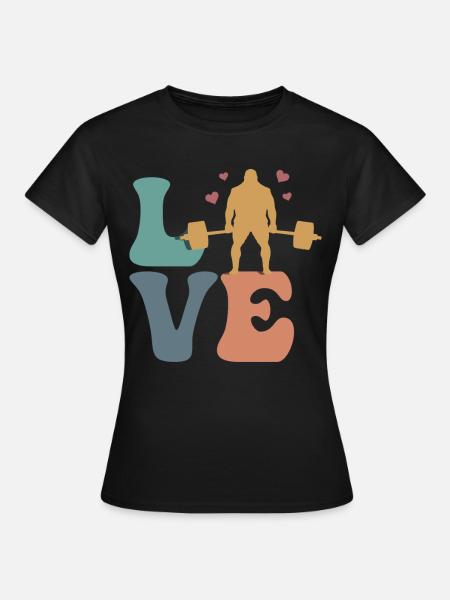 Deadlift Deadlift Weightlifting - Women's T-Shirt - black