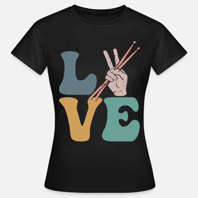 Drummers Drums Drums - Women's T-Shirt - black