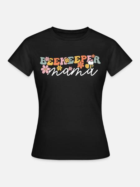 Groovy Imkerei Mama - Frauen T-Shirt - Schwarz
