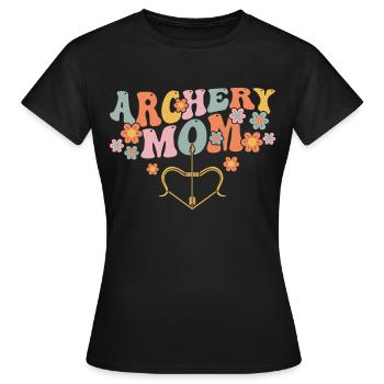 Groovy Archer - Women's T-Shirt - black - Front - AI Model Female 172 dark (172cm)