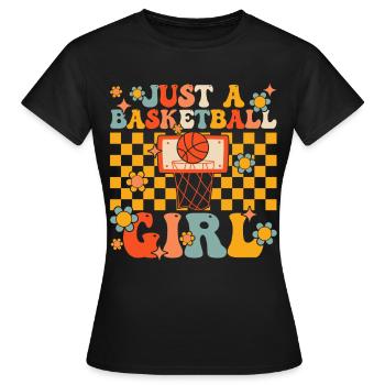 Groovy Player - Women's T-Shirt - black - Front - AI Model Female 172 dark (172cm)