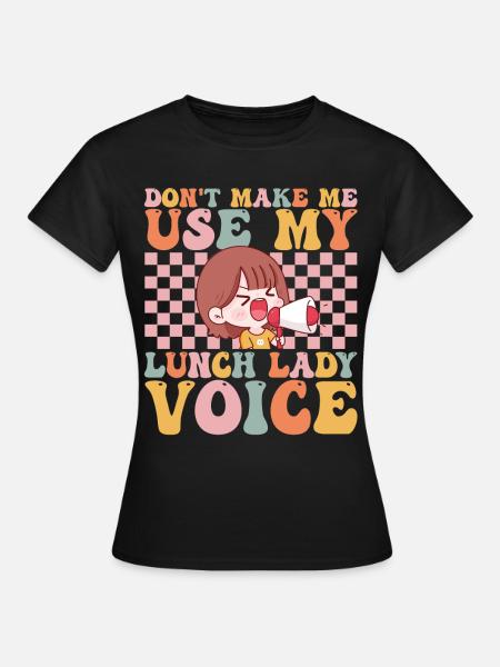 Groovy Cafeteria-Arbeiter - Frauen T-Shirt - Schwarz