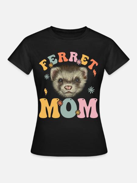 Groovy Tierhalterin - Frauen T-Shirt - Schwarz