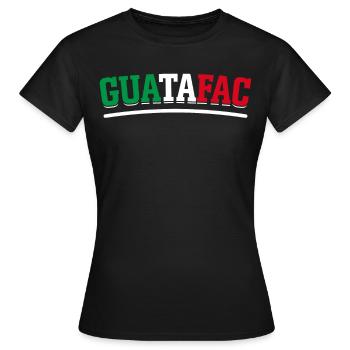 Hispanique Latino-Américain Argot mexicain - T-shirt Femme - noir - Devant - AI Model Female 172 dark (172cm)