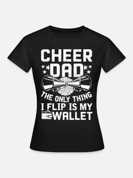 Cheerleading Cheerleader - Frauen T-Shirt - Schwarz