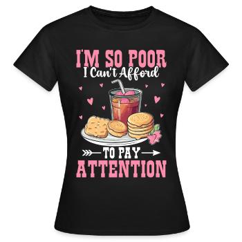 Funny Southern Slang - Women's T-Shirt - black - Front - AI Model Female 172 dark (172cm)