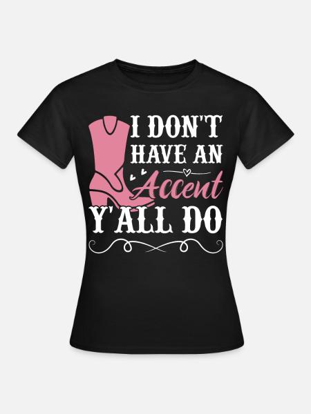 Southern Slang Land - Frauen T-Shirt - Schwarz