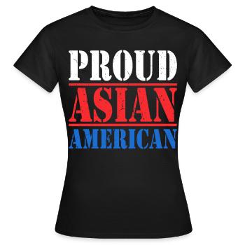 Pacific Islander AAPI - Women's T-Shirt - black - Front - AI Model Female 172 dark (172cm)
