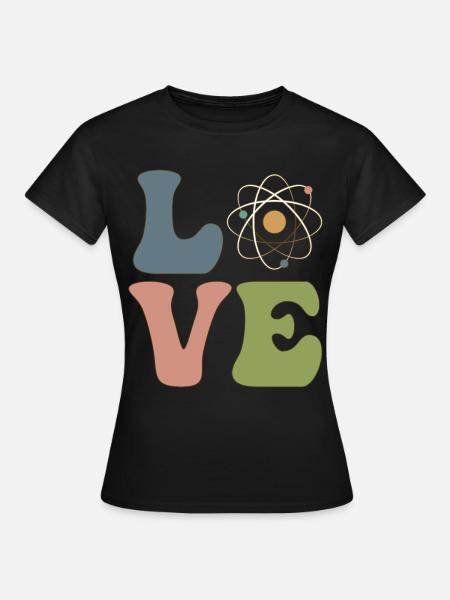 Quantenphysik Experiment Physiker Wissenschaft - Frauen T-Shirt - Schwarz