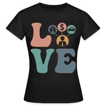 Repossession Agent Repo Agent Repo Man - Frauen T-Shirt - Schwarz - Vorne - AI Model Female 172 dark (172cm)