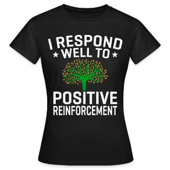 Lustig Psych Psychologie - Frauen T-Shirt - Schwarz - Vorne - AI Model Female 172 dark (172cm)