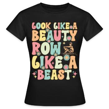 Rameur Rameur - T-shirt Femme - noir - Devant - AI Model Female 172 dark (172cm)